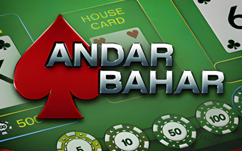 Play the popular Andar Bahar game in Melbet online casino.