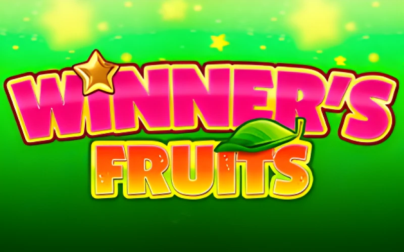 Get your bonuses in the game Winner's Fruits in Melbet online casino.