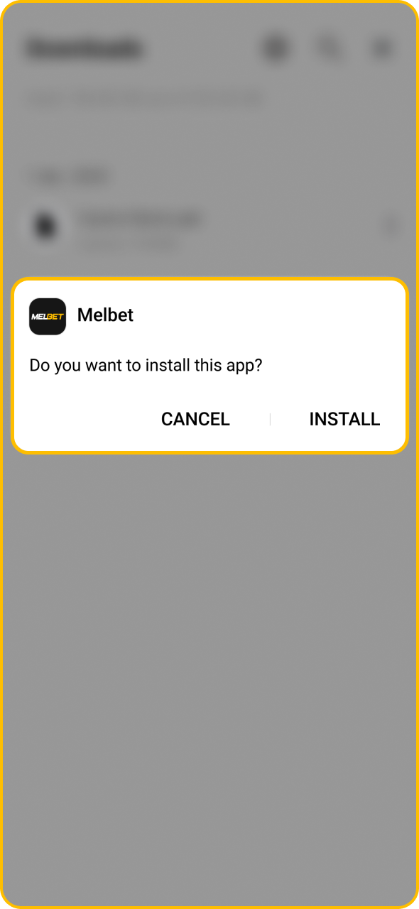 Install Melbet android app to play Aviator.